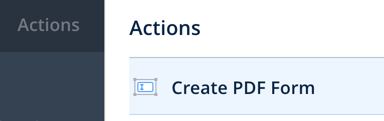 create pdf form with signature field