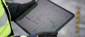 construction site safety management software tablet