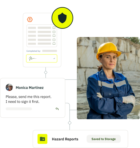 Hazard Management Software by Fluix