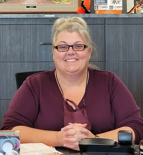 Photo of Leanne Lawrence, Administration Manager at Dyna Crane