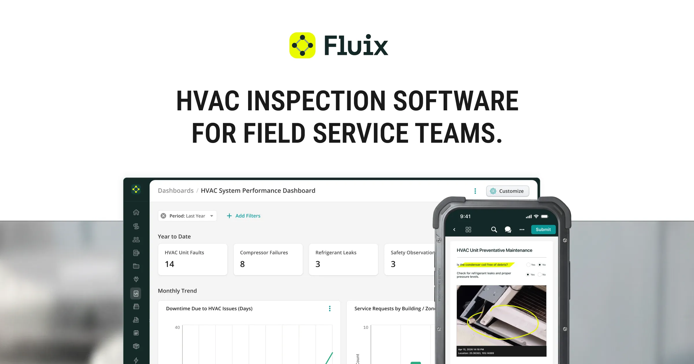 HVAC Inspection Software for Field Service Teams - Fluix