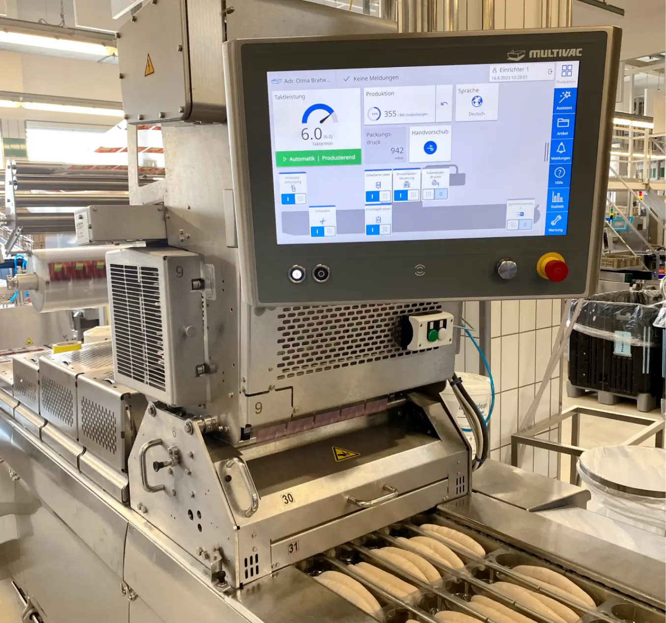 MULTIVAC production environment