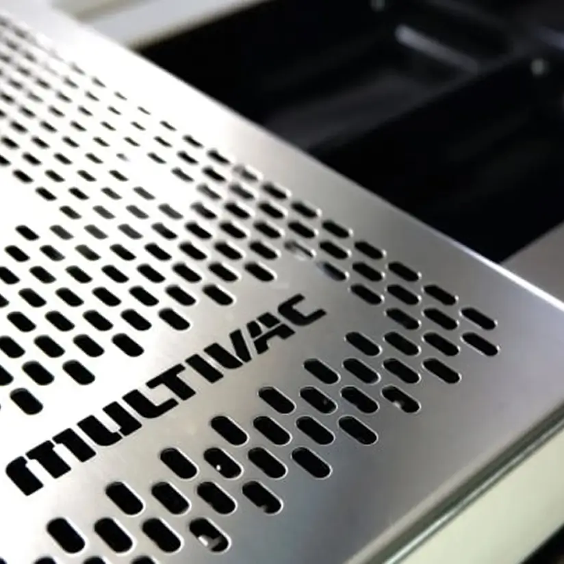 Rack with MULTIVAC inscription