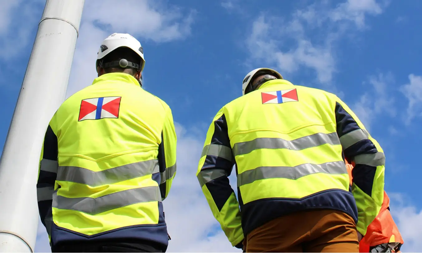 Swire Renewable Energy technicians getting ready for the shift